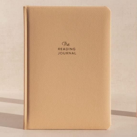Kunitsa The Reading Journal Leatherette Cover Latte New - Picture 1 of 15